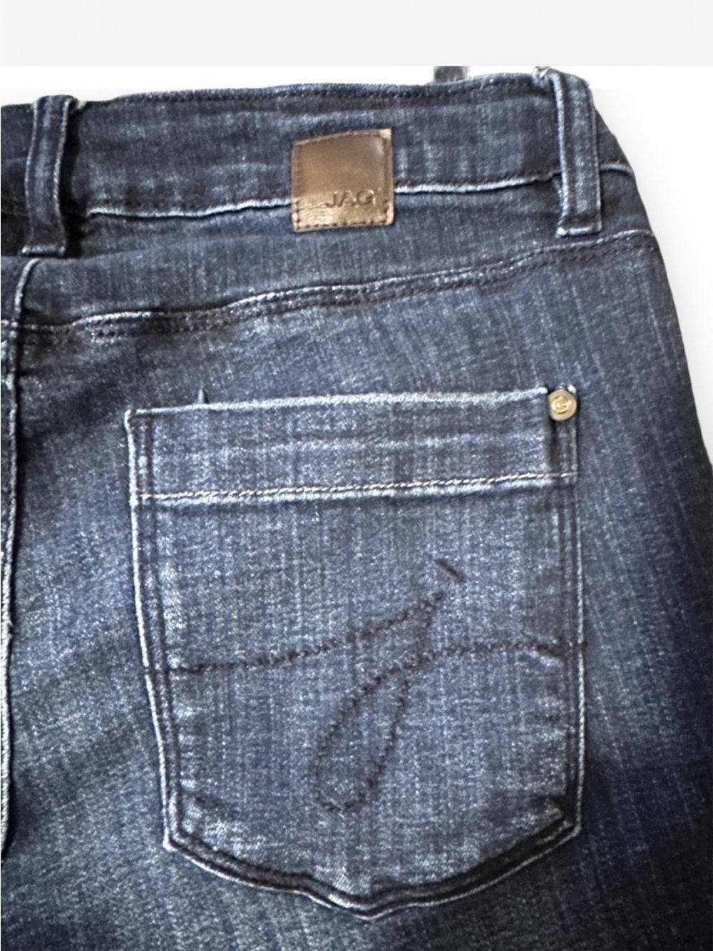 Women’s Jag Jeans skinny cuffed Dark Blue - Picture 3 of 5